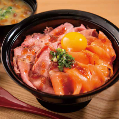 Yoshimi ハンバーグとローストビーフ丼 Yoshimi 名古屋パルコ
